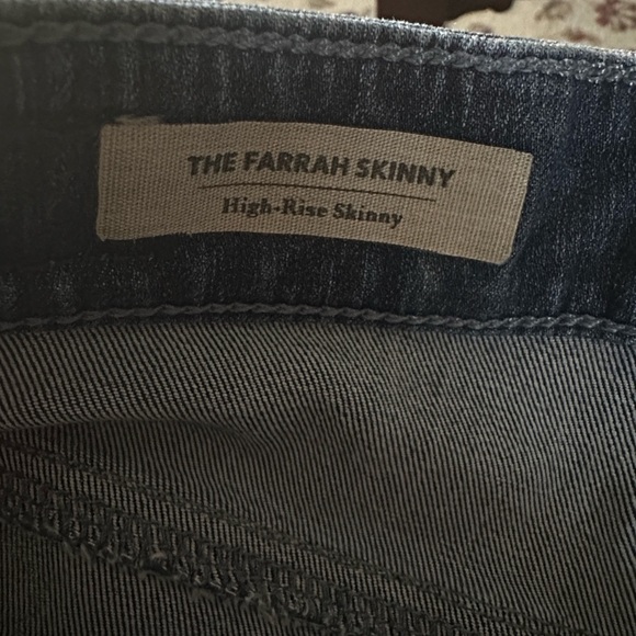 AG Adriano Goldschmied Contour 360 Dark Blue Skinny Jeans - Picture 4 of 7